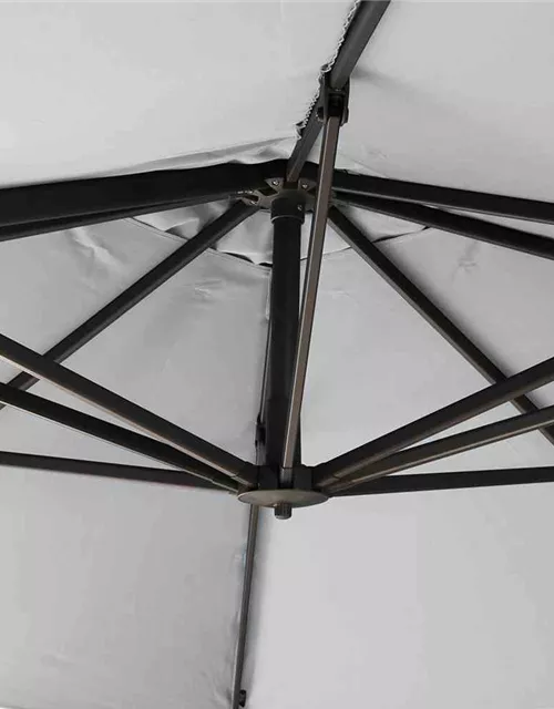 Siena Garden Sunset N+ Ampelschirm 300x300cm anthrazit/stone