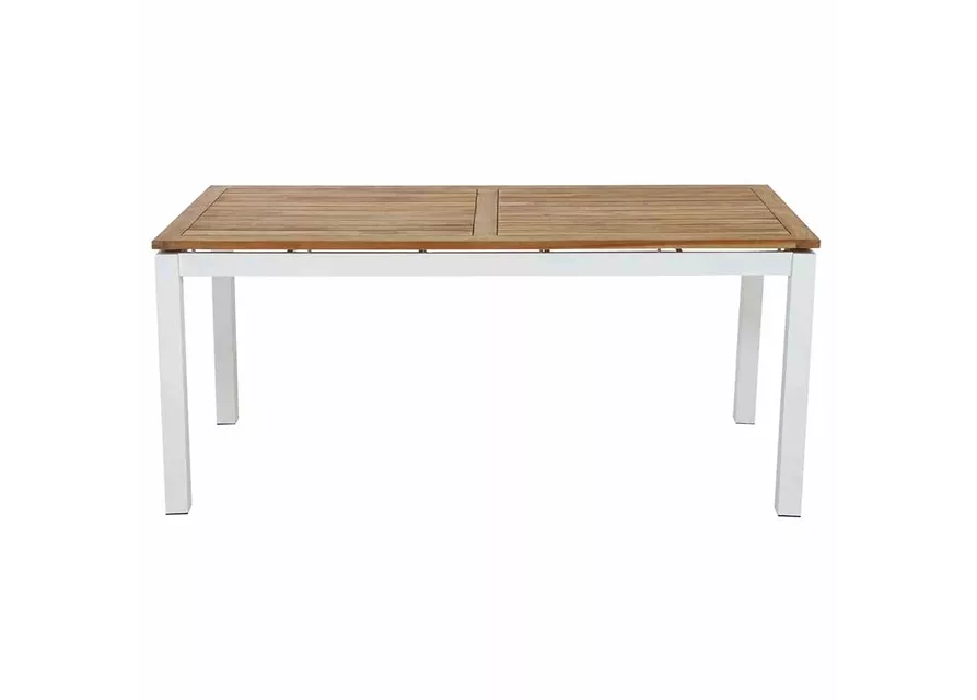 Siena Garden Dining Tisch Varina 180x100x75 cm matt weiß