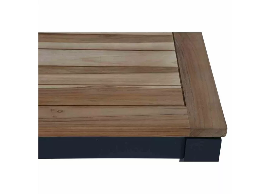 Siena Garden Varina Gartentisch 220x100cm Aluminium/Teak 