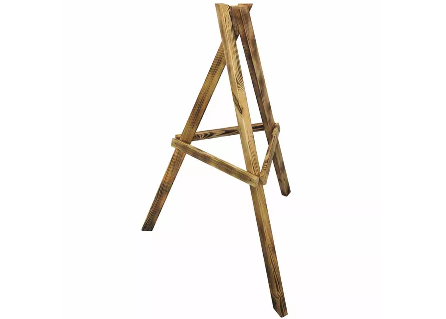 Siena Garden Vogelhaus Ständer 100 cm, aus Kiefernholz in geflammt
