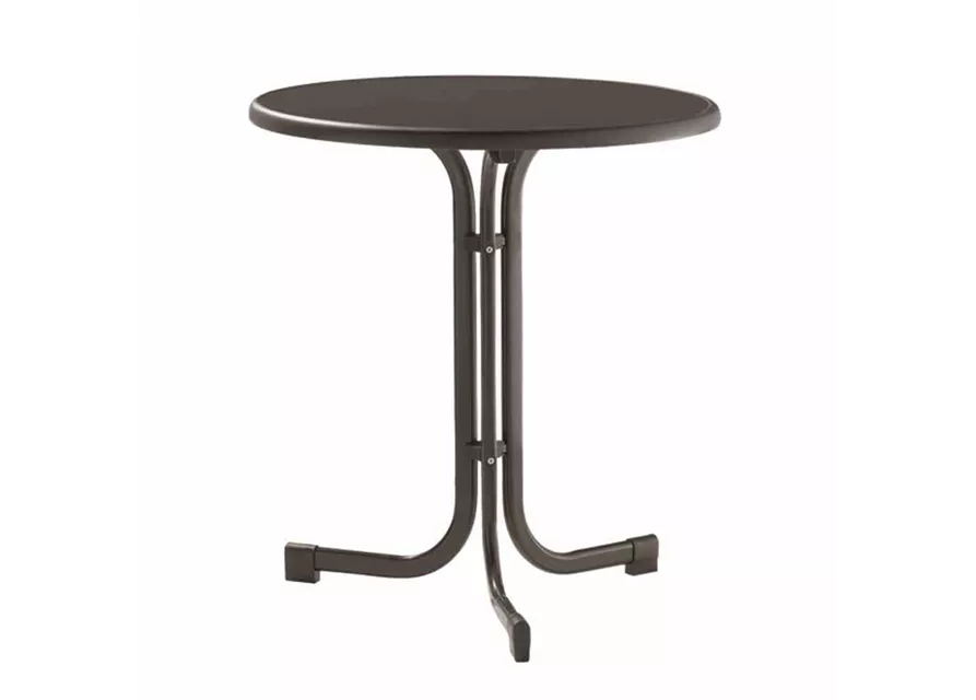 Sieger Balkontisch Mecalit Ø 70 H 72 cm grau