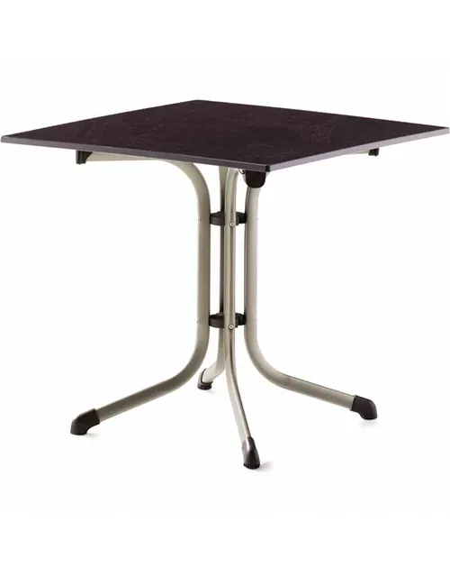 Sieger Klapptisch vivodur 80x80x73 cm champagner braun