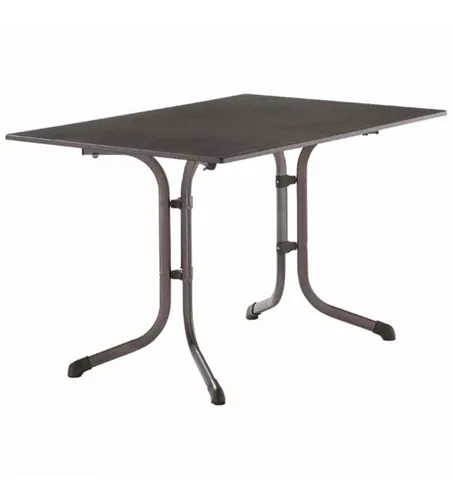 Sieger Klapptisch vivodur 120x80x73 cm eisengrau grau
