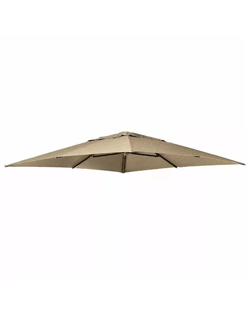 Sun Garden Schirmbespannung für Ampelschirm 320x320 cm taupe