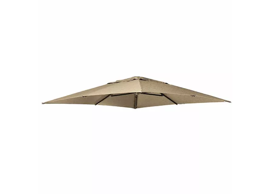 Sun Garden Schirmbespannung für Ampelschirm 320x320 cm taupe