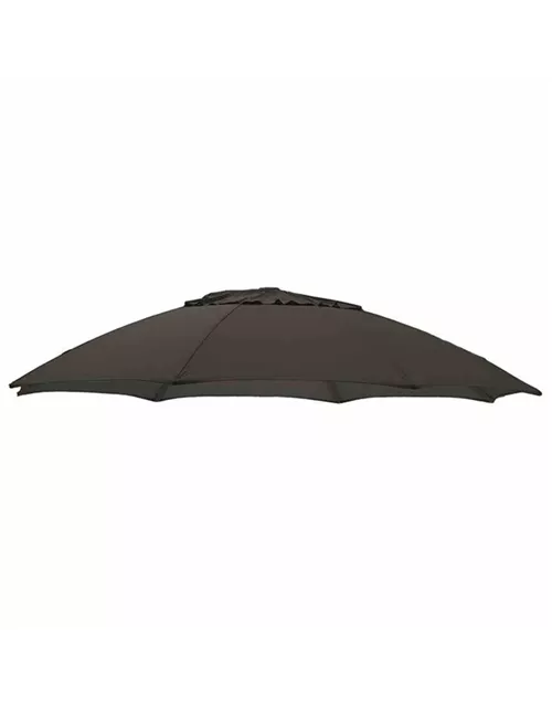 Sun Garden Schirmbespannung für Ampelschirm Ø 375 cm anthrazit