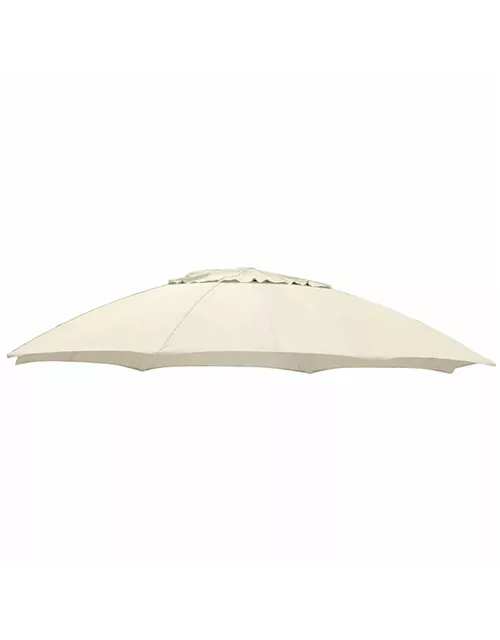 Sun Garden Schirmbespannung für Ampelschirm Ø 375 cm beige-hell