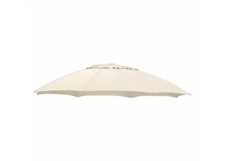 Sun Garden Schirmbespannung für Ampelschirm Ø 375 cm beige-hell