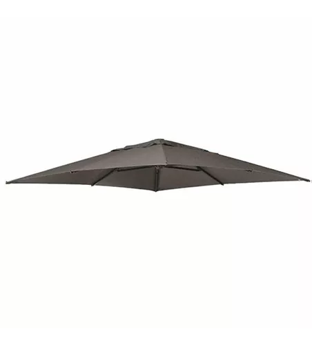 Sun Garden Schirmbespannung für Ampelschirm 320x320 cm grau