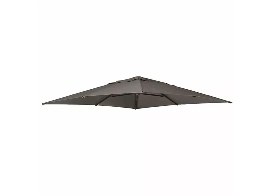 Sun Garden Schirmbespannung für Ampelschirm 320x320 cm grau