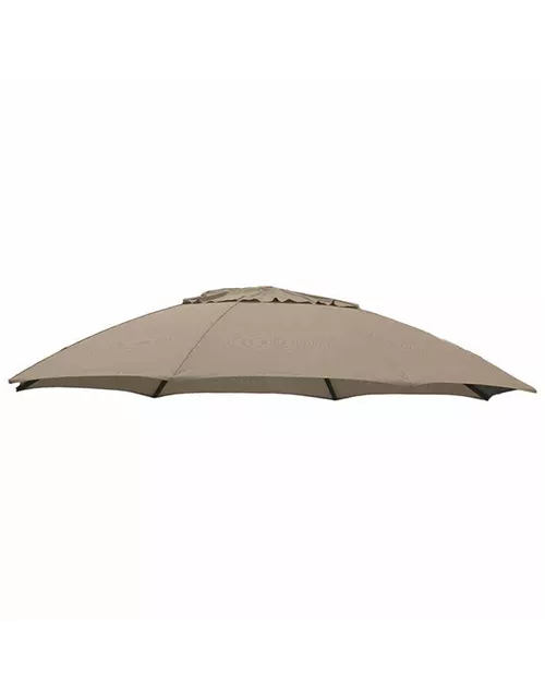 Sun Garden Schirmbespannung für Ampelschirm Ø 375 cm taupe