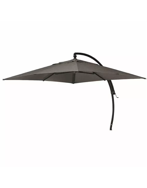 Sun Garden Ampelschirm Easy Sun 320x320 cm 190 g/m² grau