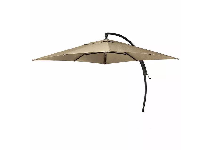 Sun Garden Ampelschirm Easy Sun 320x320 cm 190 g/m² taupe