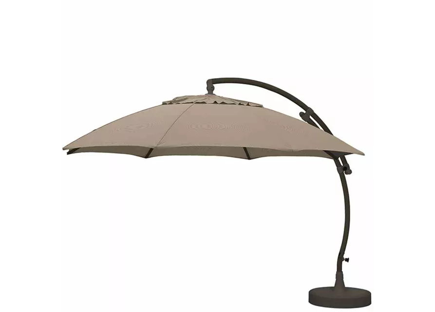 Sun Garden Ampelschirm Easy Sun Ø 375 cm 190 g/m² taupe