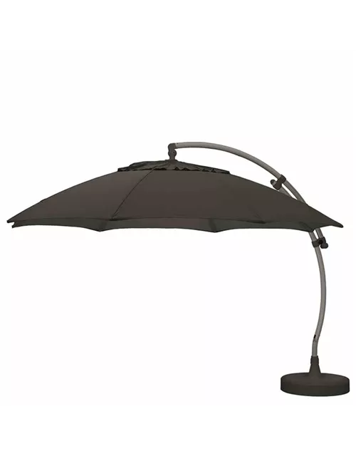 Sun Garden Ampelschirm Easy Sun Ø 375 cm 190 g/m² anthrazit