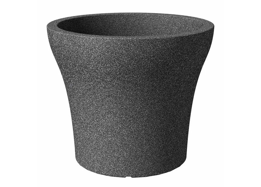 Scheurich Pflanzgefäß No 1 Stone Ø 59 cm Schwarz Granit