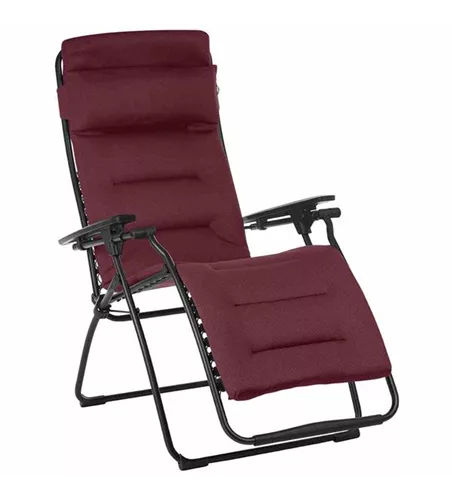 Lafuma Klappliege Futura Air Comfort 83 cm x 71 cm x 113 cm rot