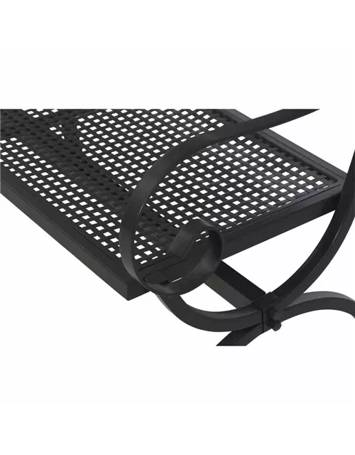 MBM Gartenbank Romeo 3-Sitzer 62 cm x 170 cm x 100 cm marrone Eisen