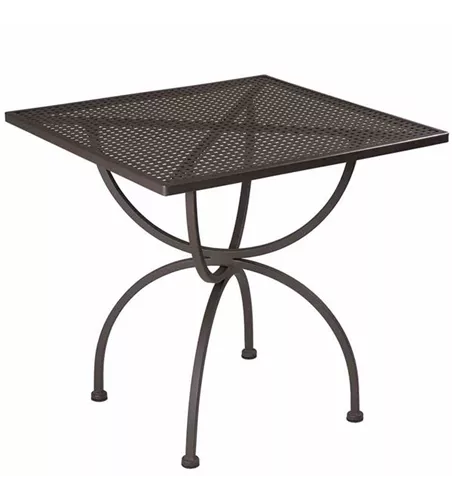 MBM Esstisch Romeo 75x75x73 cm marone