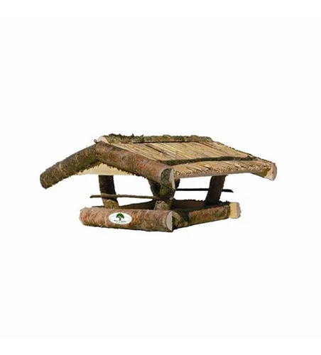 Holz-Vogelfutterhaus "Lerche" 45x50x25cm Birke 