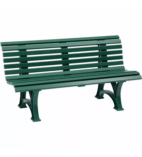 Blome Gartenbank Helgoland 3-Sitzer moosgrün