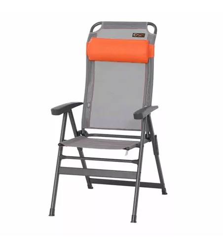 Portal Klappsessel Ken Grau, Schwarz