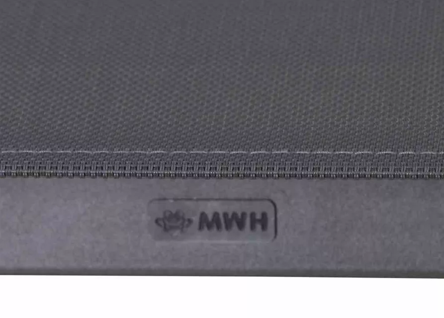 MWH Gartenhocker Elements Textilgewebe 54 cm x 58 cm x 49 cm anthrazit