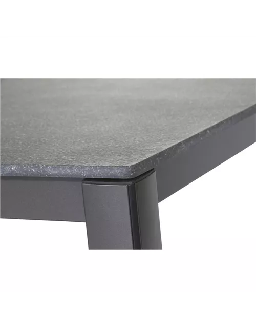 MWH Gartentisch Elements Fiberzement 160x90x74 cm anthrazit-grau