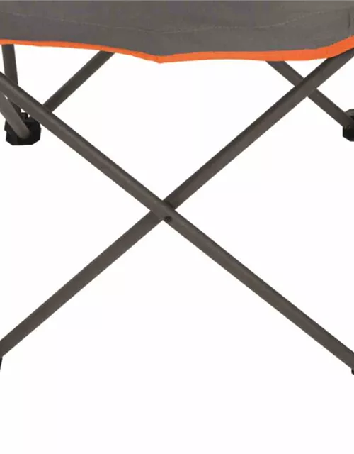 Portal Faltsessel Oscar grau-orange Polyestergewebe Portal Faltsessel Oscar grau-orange Polyestergewebe