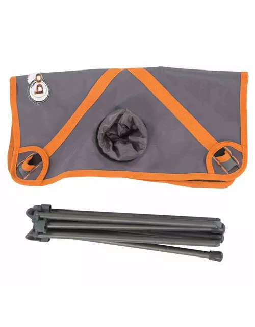 Portal Falttisch Zoe 48x48cm Stahl Polyestergewebe