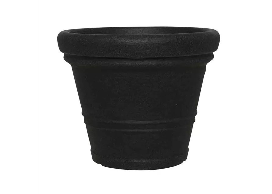 PP-Plastic Gefäß Claudia 60 Ø 60x48cm schwarz Granit 