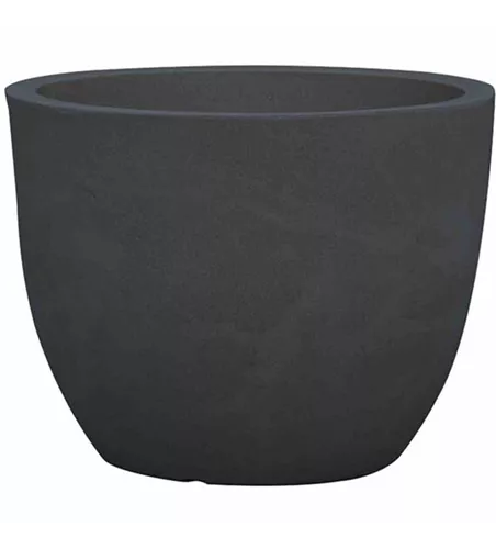 PP-Plastic Gefäß Padua 60 Ø 60x46cm schwarz Granit 