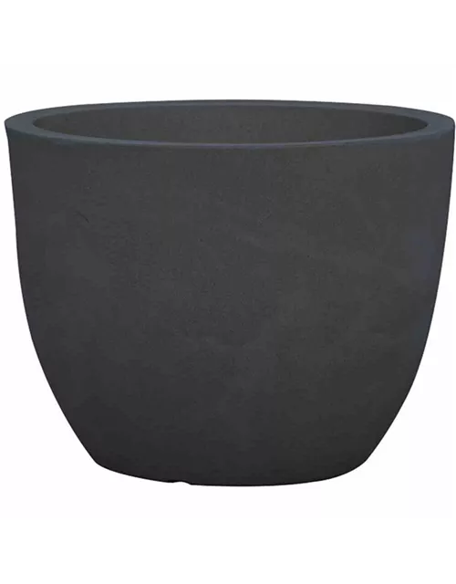 PP-Plastic Gefäß Padua 60 Ø 60x46cm schwarz Granit 