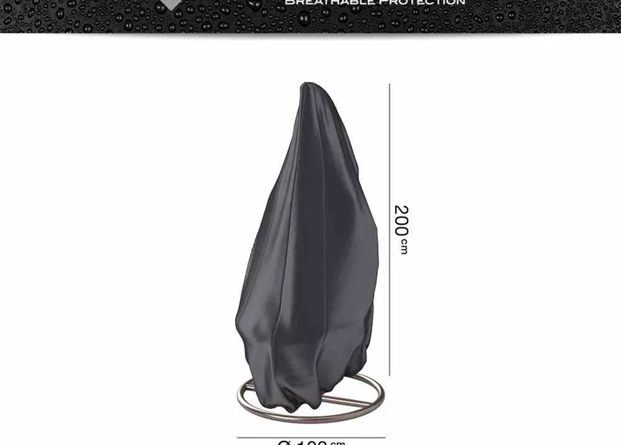 Aerocover Schutzhülle für Hängekorb Ø100x200 cm