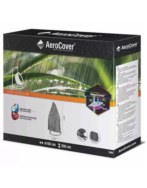 Aerocover Schutzhülle für Hängekorb Ø100x200 cm