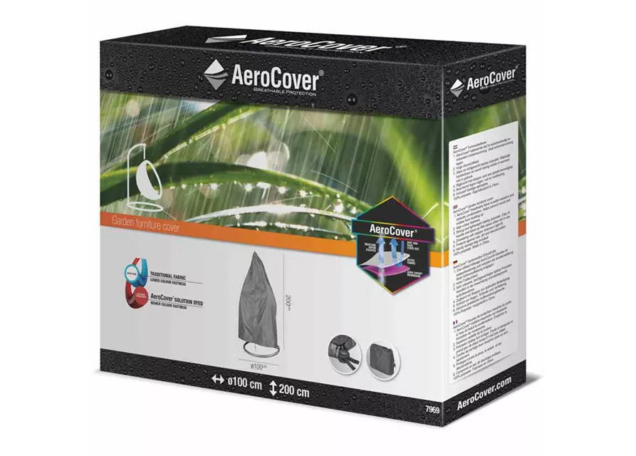 Aerocover Schutzhülle für Hängekorb Ø100x200 cm