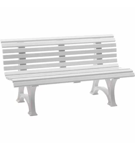 Blome Bank Helgoland 3 Sitze 1500 mm weiß