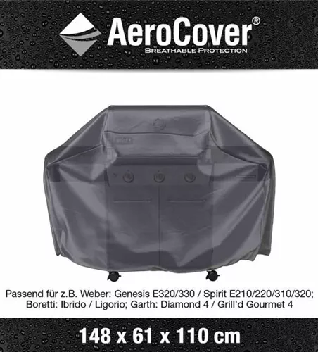 Aerocover Abdeckhaube Universal 148 x 52 x 101 cm