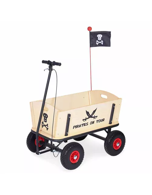 Pinolino Bollerwagen Pirat Jack 73 cm x 30 cm x23 cm