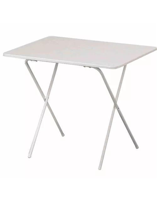 MFG Scherentisch 80 x 60 x 63 cm weiß Kunststoff