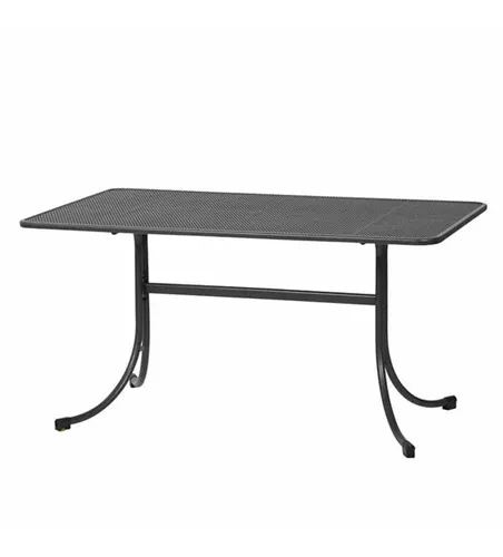 MWH Gartentisch 145x90cm eisengrau