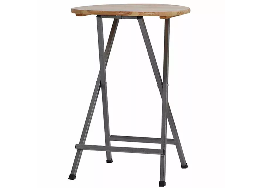 Stehtisch Kiefer Ø 78 H 110 cm natur