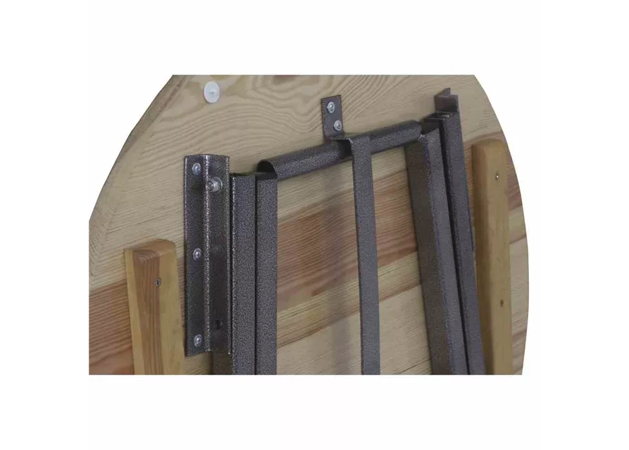 Stehtisch Kiefer Ø 78 H 110 cm natur