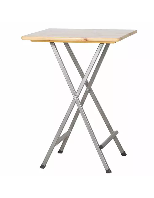 Stehtisch Kiefer 80x80x118 cm natur