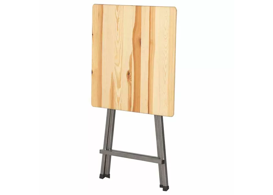 Stehtisch Kiefer 80x80x118 cm natur