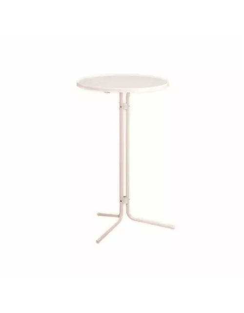 MFG Stehtisch Ø 70 H 110 cm weiß