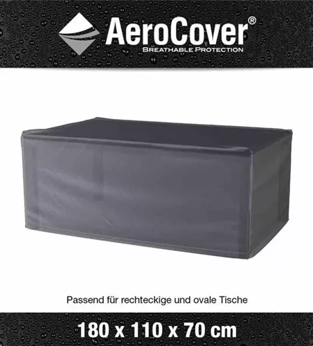 Aerocover Schutzhülle für Gartenmöbelset 180x110x70 cm