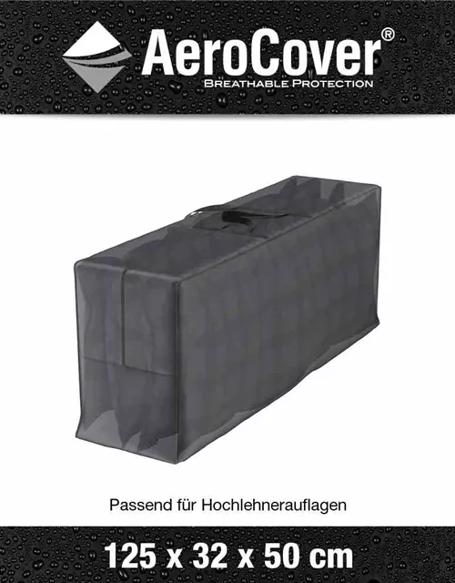 Aerocover Tragetasche für Auflagen 125x32x50cm