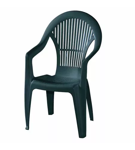 Progarden Vega Stapelsessel grün Kunststoff 