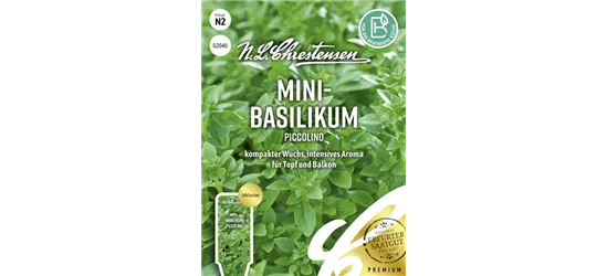 Basilikumsamen 'Piccolino'